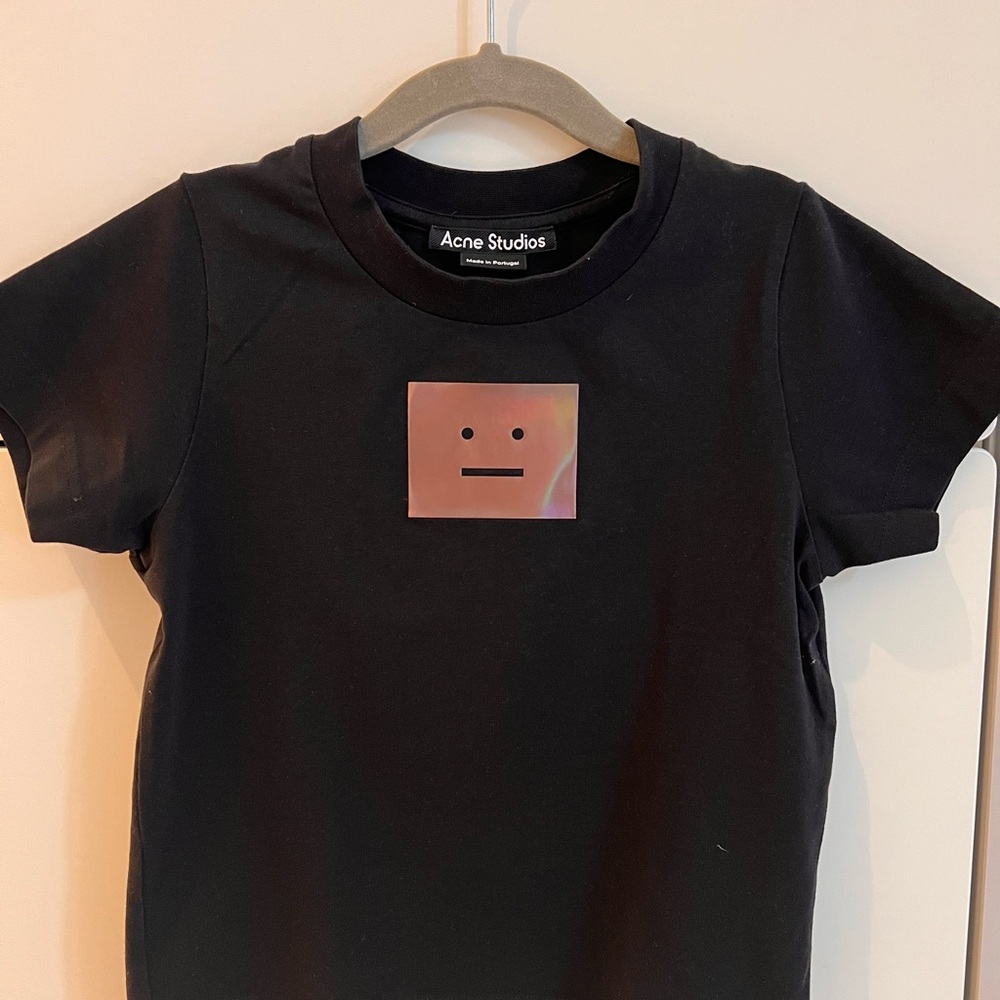 Acne Studios Kids Black T shirt